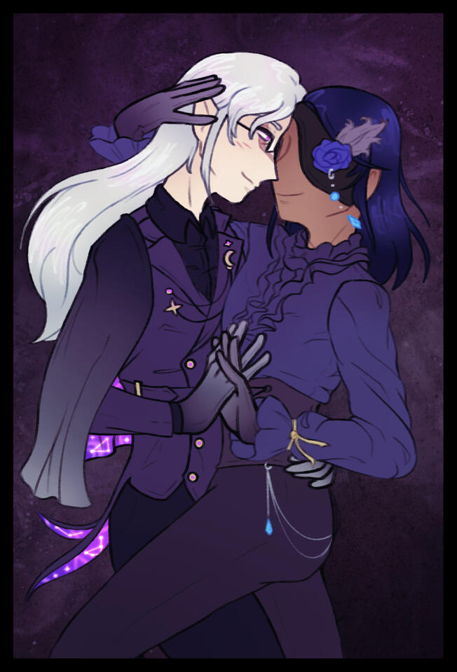 01-2024 My original character Nollus with DreamyNewt's Florian