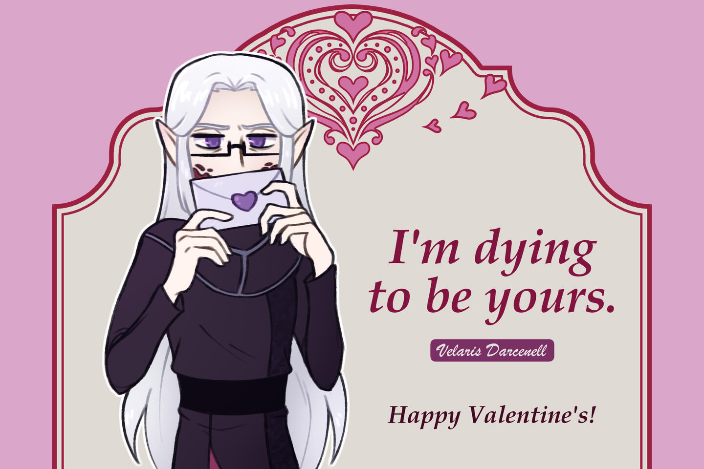 02-2025 My character Velaris Darcenell for Valentine's