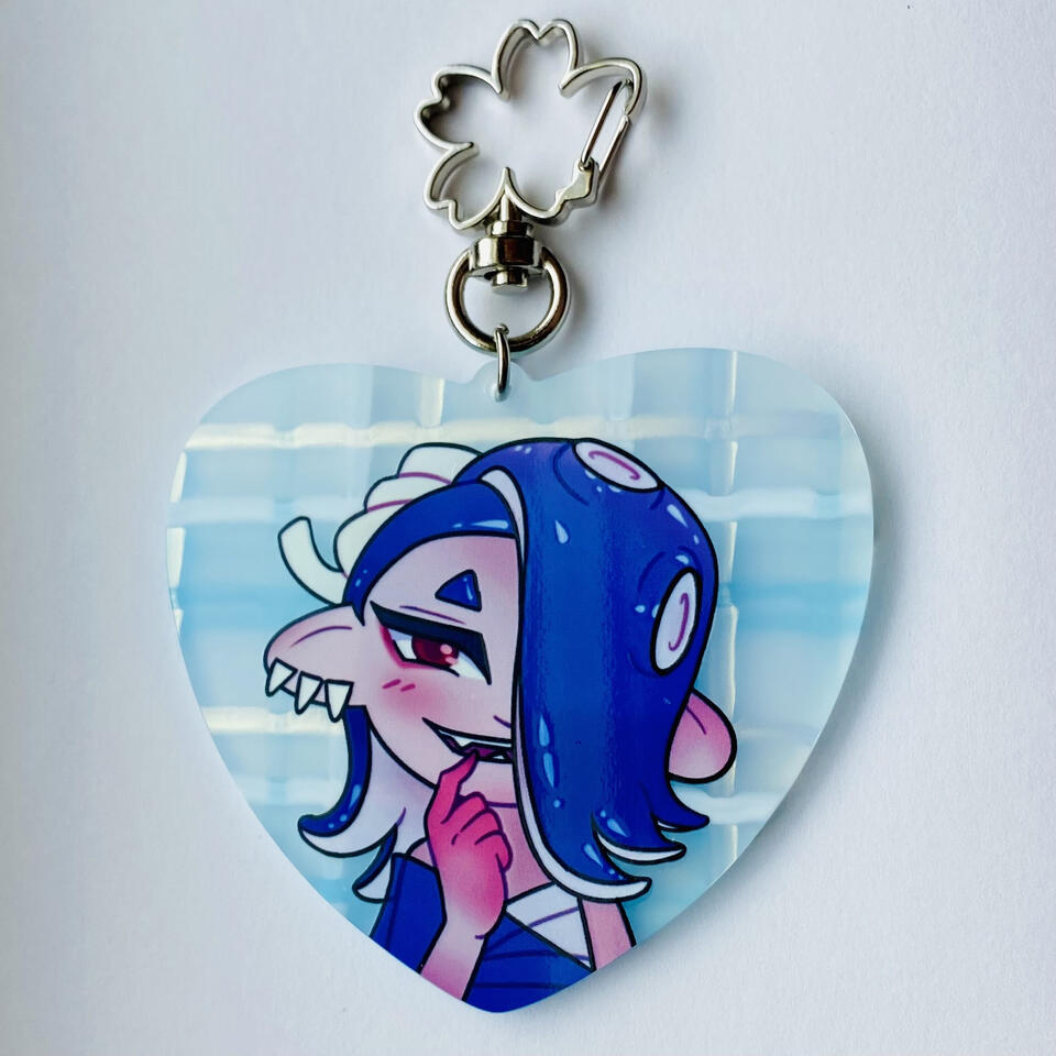 11-2022 Shiver (Splatoon) Grid Acrylic Charm