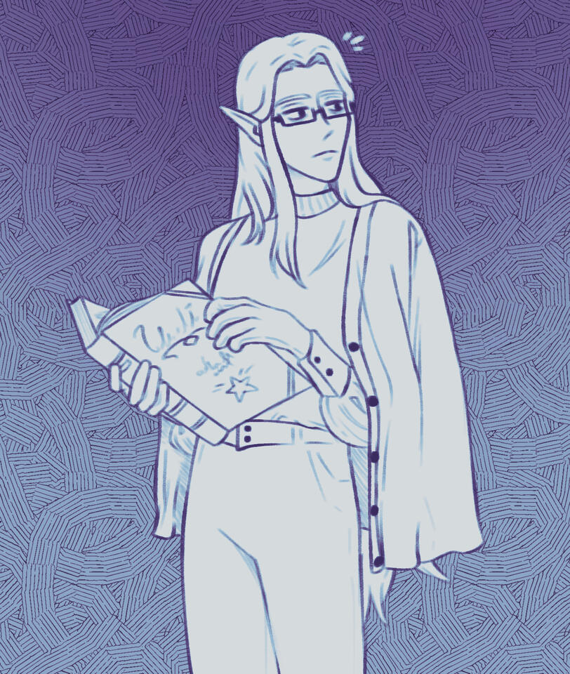 03-2024 My DND character, Velaris Darcenell.